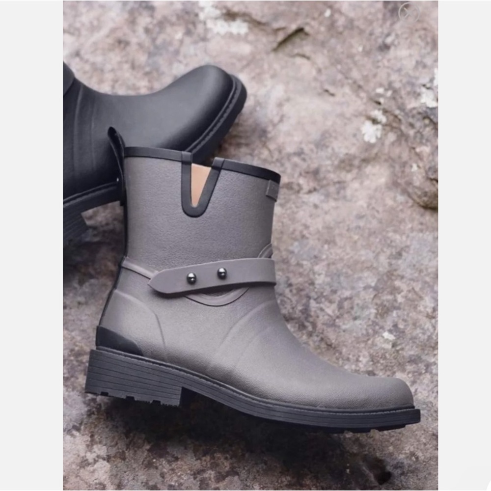Rag & Bone Moto Rubber Rain Boot
